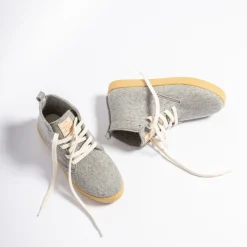 Adam Wool Grey Lace Bootie