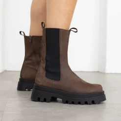 Auri Chocolate Chelsea Boot