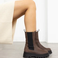 Auri Chocolate Chelsea Boot