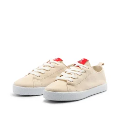 Ava Suede Sneaker White