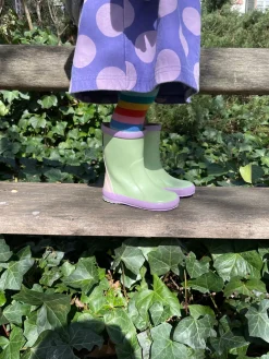 Beppo Mint Kids Rain Boot