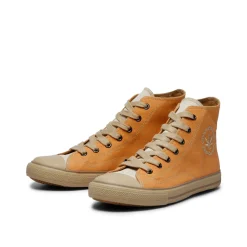 Billy Orange-Offwhite Hemp Sneaker