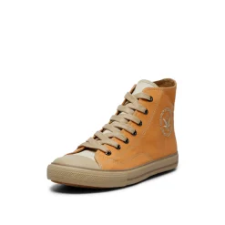 Billy Orange-Offwhite Hemp Sneaker