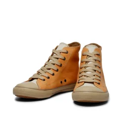Billy Orange-Offwhite Hemp Sneaker