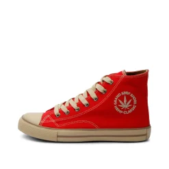 Billy Red Hemp Sneaker