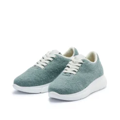 Cozy Mint Wool Sneaker