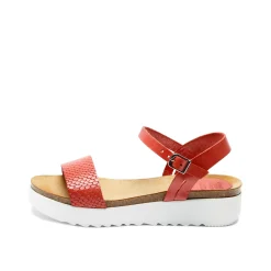 Eden Leather Sandal Snake Rosita