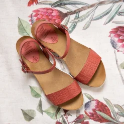 Eden Leather Sandal Snake Rosita