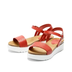 Eden Leather Sandal Snake Rosita