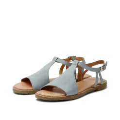 Eldora Leather Sandal Lt Blue
