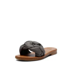 Estoril Leather Sandal Anthrazit