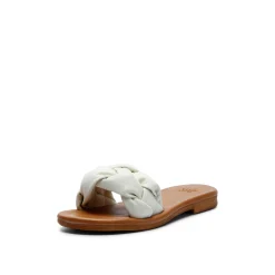 Estoril Leather Sandal Offwhite