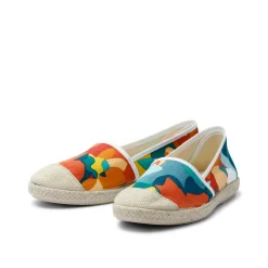 Evita Cotton Printed Espadrille Gigi