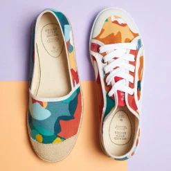 Evita Cotton Printed Espadrille Gigi