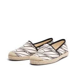 Evita Cotton Printed Espadrille X Colorblind Patterns