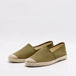 Evita Espadrille Khaki