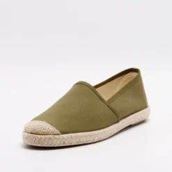 Evita Espadrille Khaki