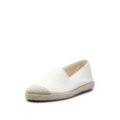 Evita Hemp Espadrille White