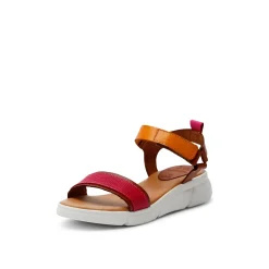 Feli Leather Sandal Fuchsia Multi