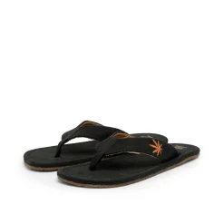 Harper Hemp Sandal Black