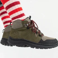 Hiking Hemp Olive Bootie