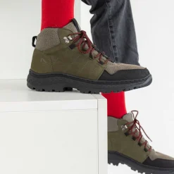 Hiking Hemp Olive Bootie