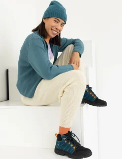Hiking Hemp Petrol Bootie