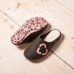 Homeslipper Recycled Heart Grey