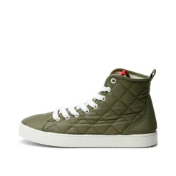 Isa Olive Padded Sneaker