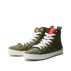 Isa Olive Padded Sneaker