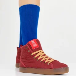 Isa Wine Padded Sneaker