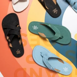Jamie Hemp Sandal Black
