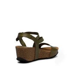 Jill Leather Sandal Olive