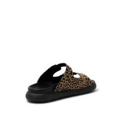 Juna Print Animal Sandal Camel
