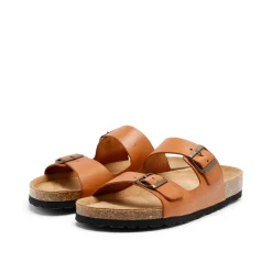 Lars Bio Leather Sandal Whisky