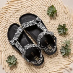 Leo Sandal Zebra