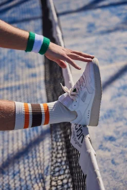 Level White Apple Sneaker