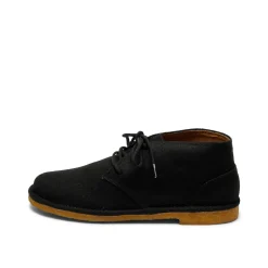 Loki Black Hemp Desert Boot