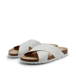 Lola Organic Sandal White