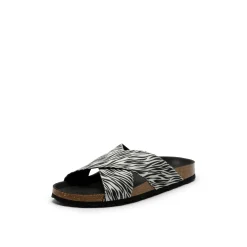 Lola Recycled Sandal Zebra