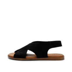 Menorca Leather Sandal Black