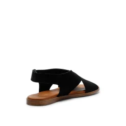 Menorca Leather Sandal Black