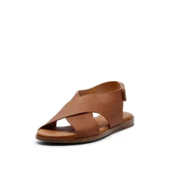 Menorca Leather Sandal Whisky
