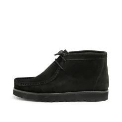 Quinn Black Wallabee Bootie