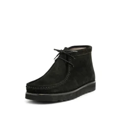 Quinn Black Wallabee Bootie