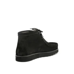 Quinn Black Wallabee Bootie