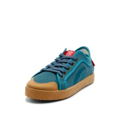 Riley Organic Sneaker Petrol