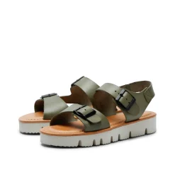 Sam Leather Sandal Olive