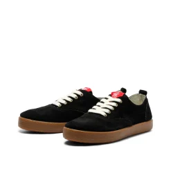 Sasha Black Suede Sneaker