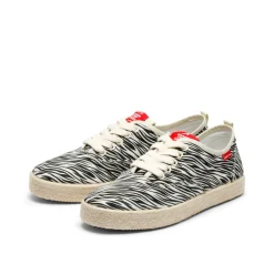 Sasha Recycled Sneaker Zebra